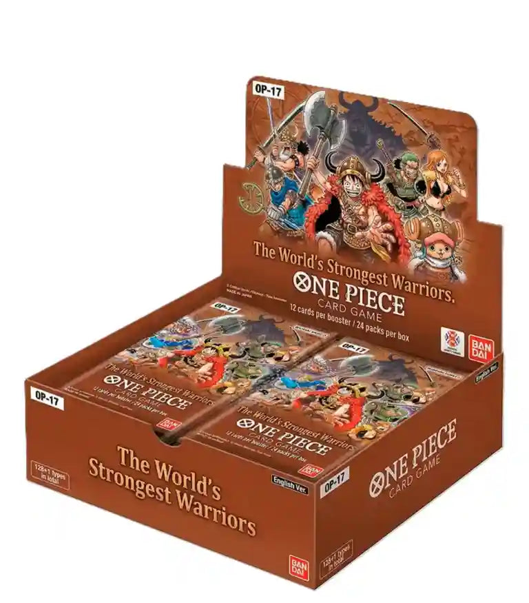 One Piece Card Game OP-17 Booster Display – The World’s Strongest Warriors (ENG) - Vorverkauf