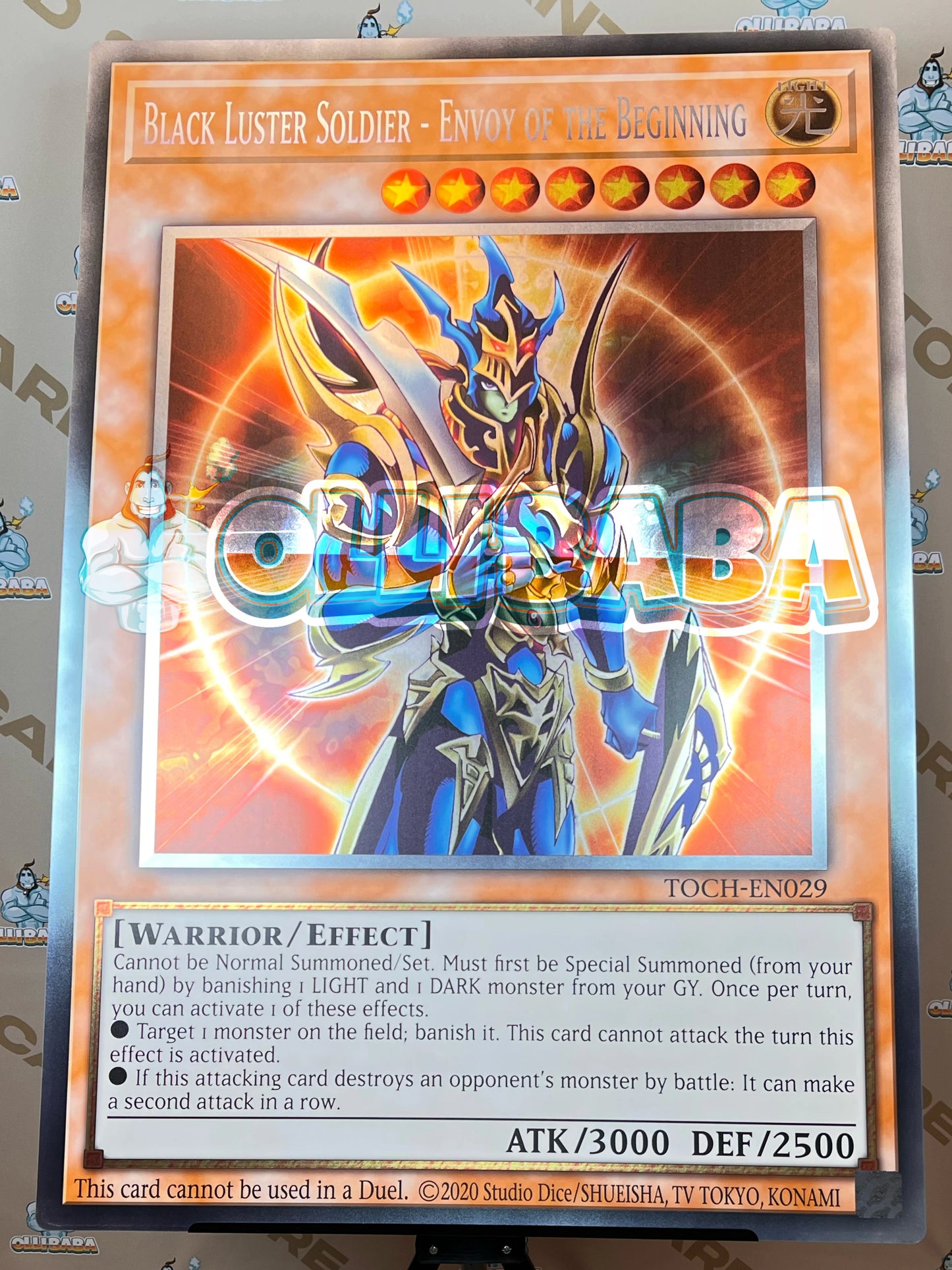 Giant Card Black Luster Soldier - TOCH - EN029