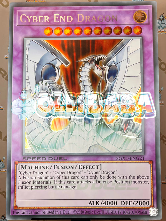 Giant Card Cyber End Dragon - SGX1 - ENG21