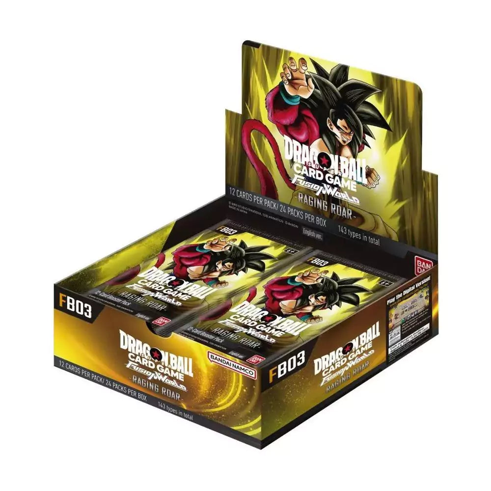 Dragon Ball Super Fusion World – Raging Roar FB03 (Booster Display) | Englisch