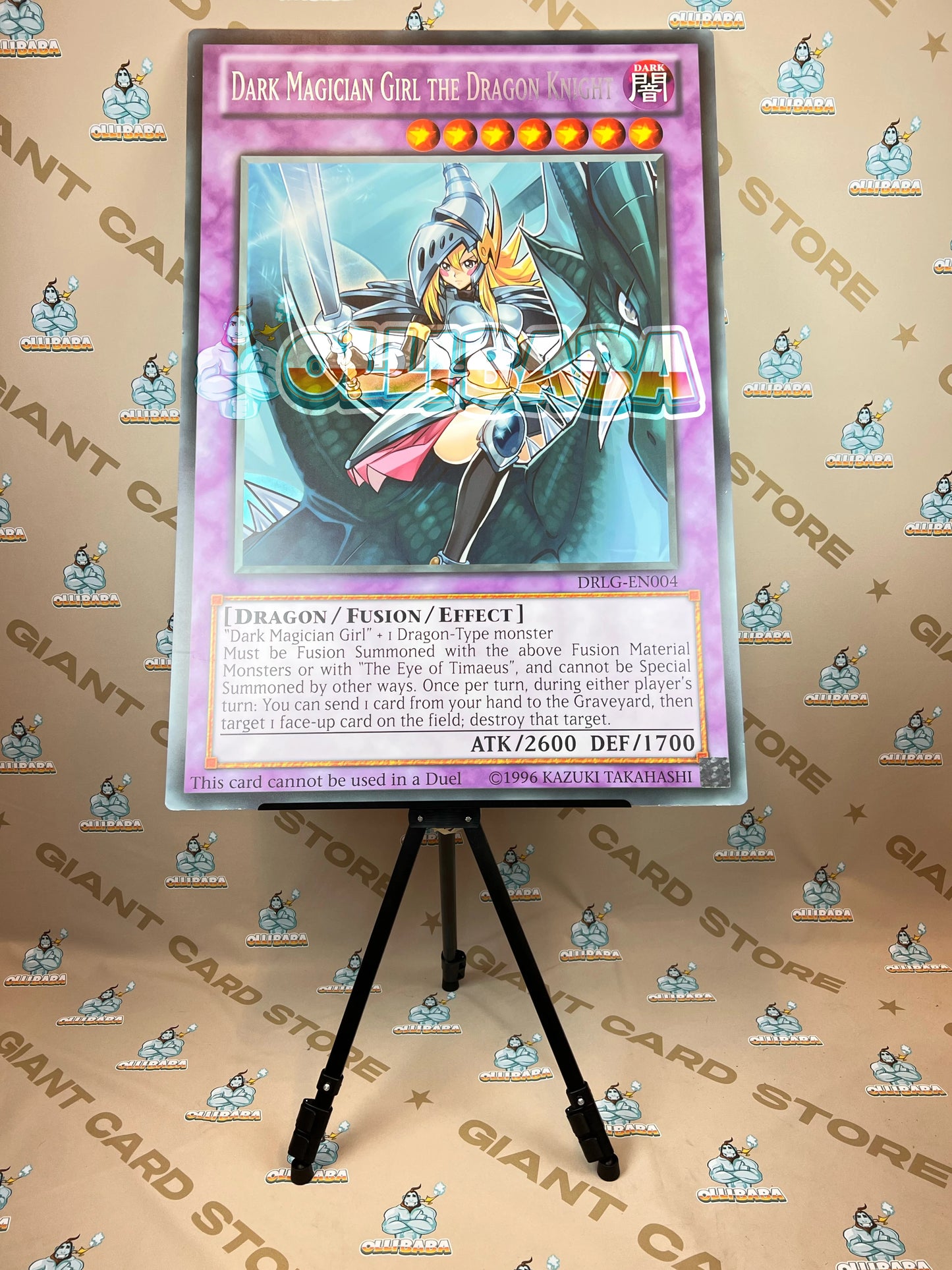 Giant Card Dark Magician Girl The Dragon Knight - DRLG - EN004