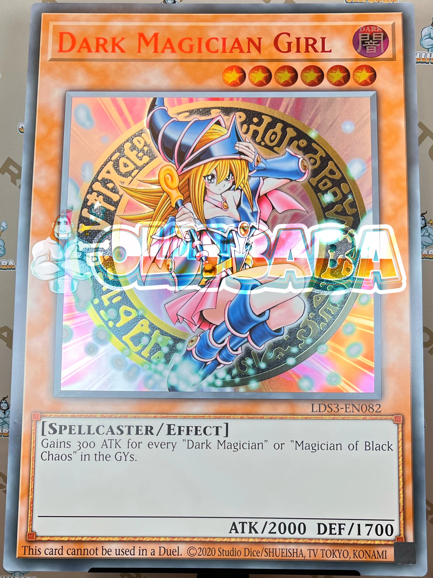 Giant Card Dark Magician Girl - LDS3 - EN082