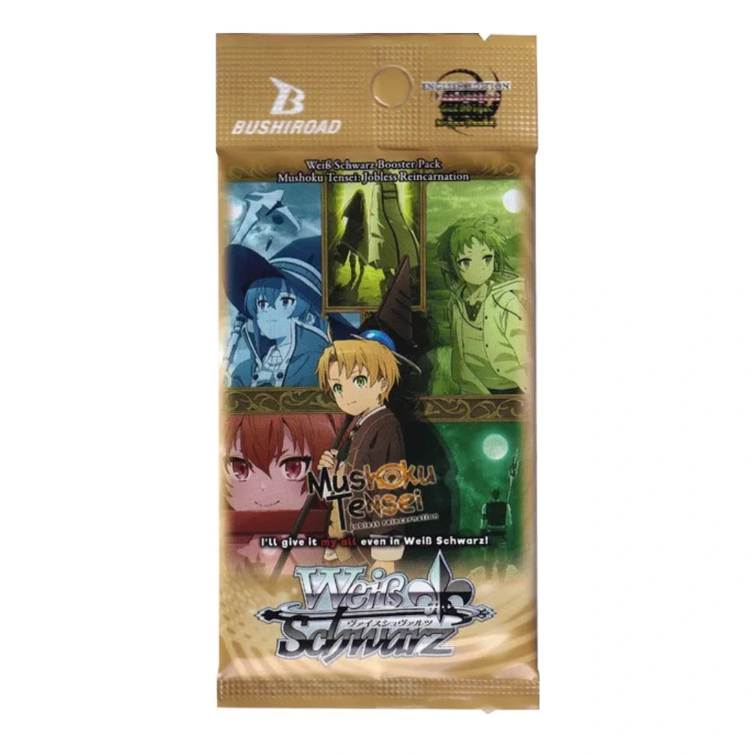 Weiss Schwarz TCG Mushoku Tensei: Jobless Reincarnation Booster (engli Olli-Baba Sammelkarten Weiss Schwarz TCG Mushoku Tensei: Jobless Reincarnation Booster (engli Olli-Baba Sammelkarten