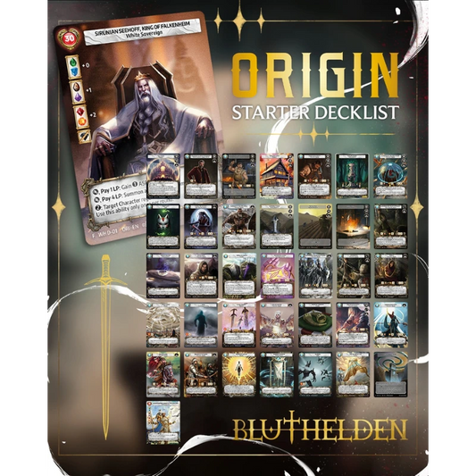 Bluthelden™ Starter Deck – 1st Edition "Origin" - White Sovereign