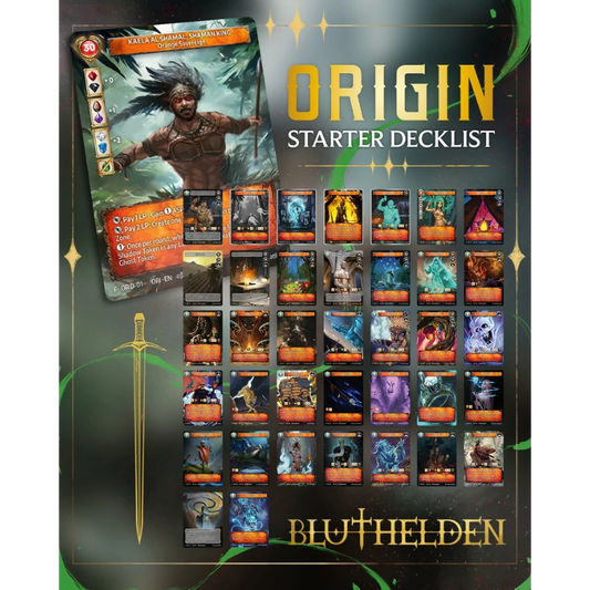 Bluthelden™ Starter Deck – 1st Edition "Origin" - Orange Sovereign