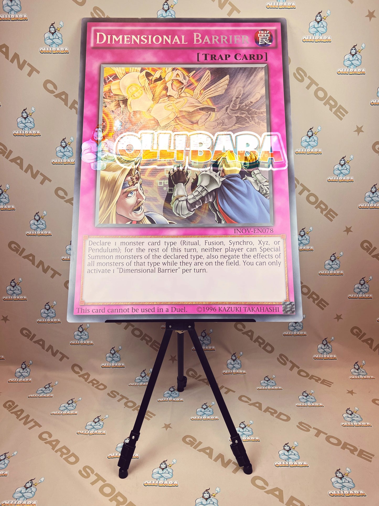 Giant Card Dimensional Barrier - INOV - EN078