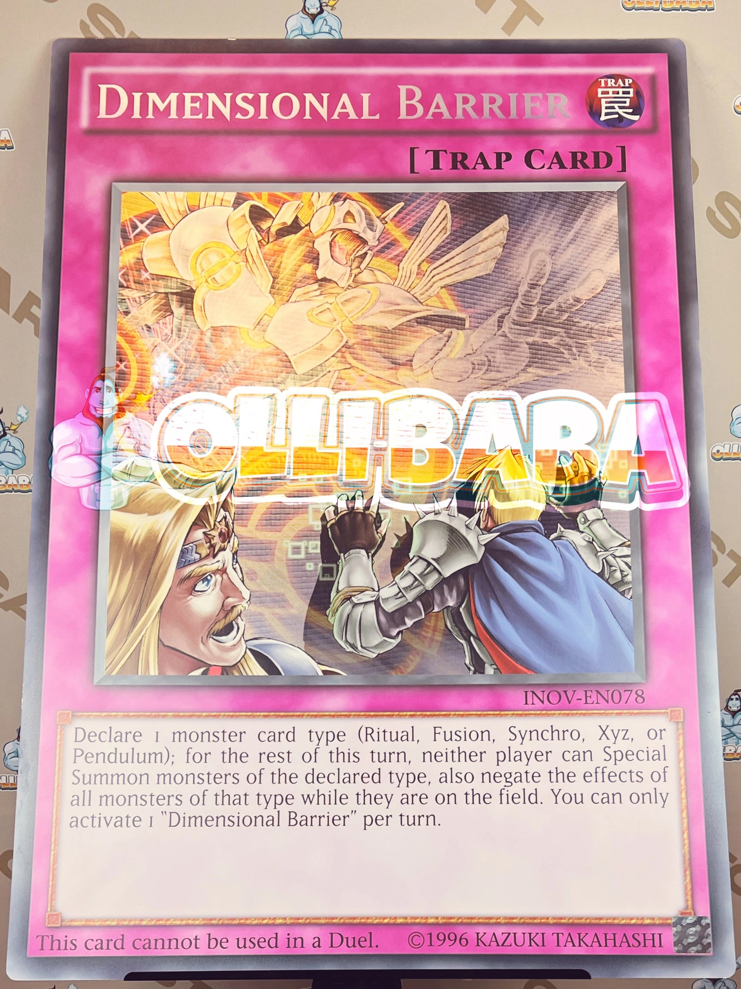 Giant Card Dimensional Barrier - INOV - EN078