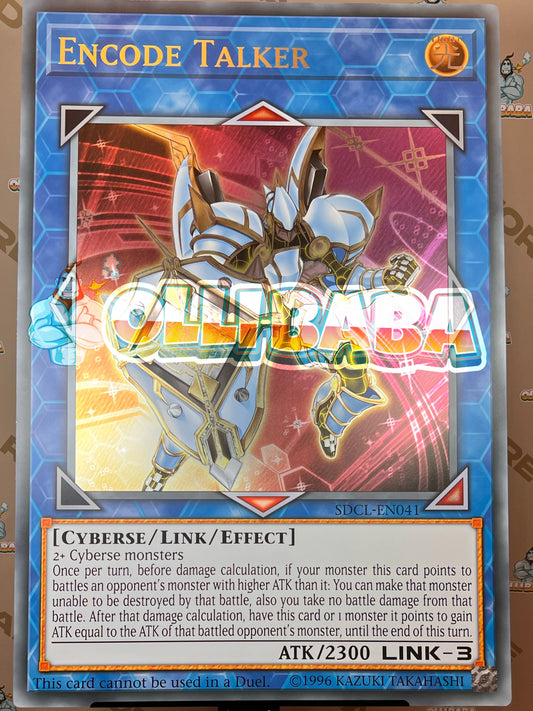 Giant Card Encode Talker - SDCL - EN041
