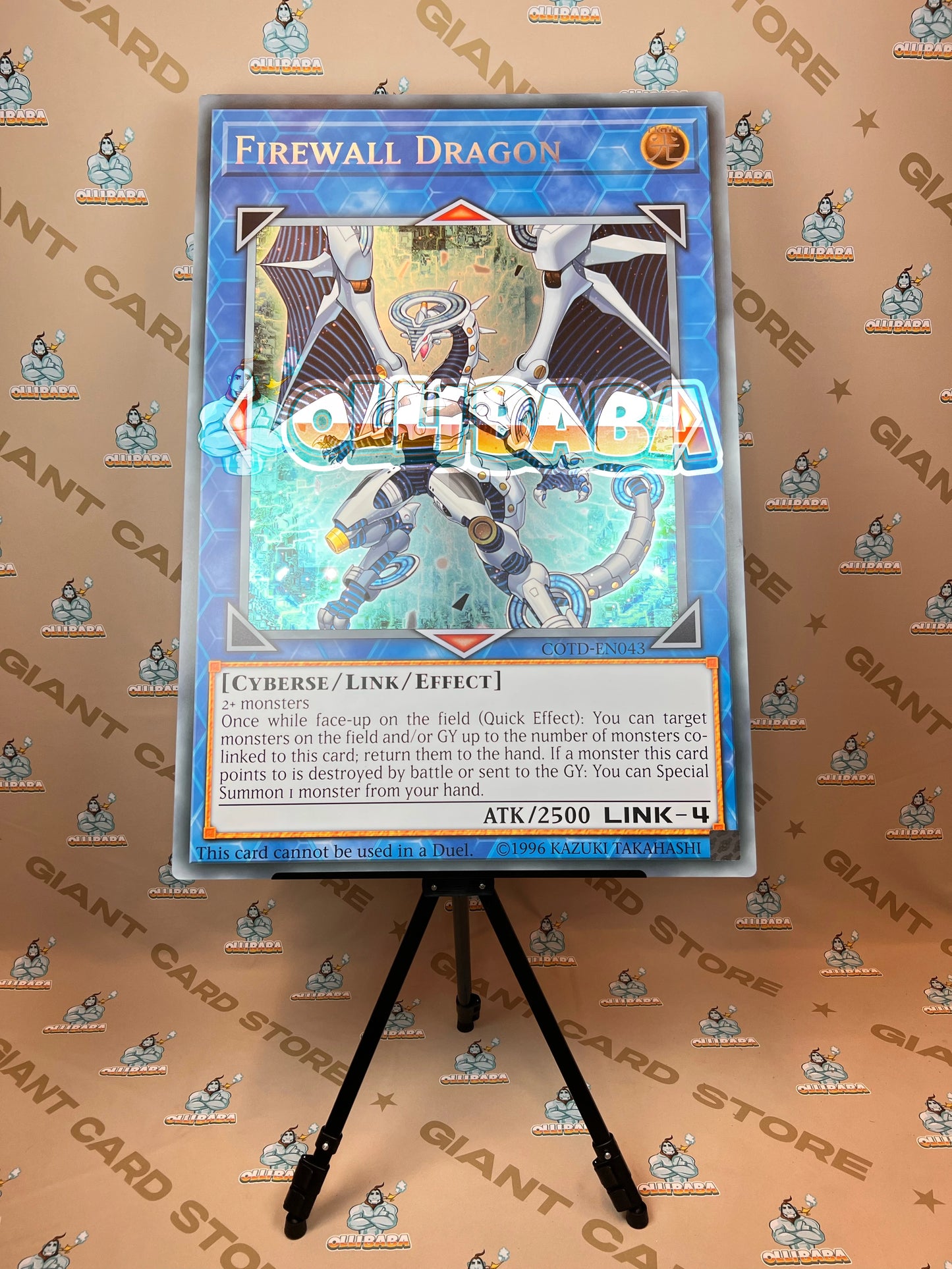 Giant Card Firewall Dragon - COTD - EN043