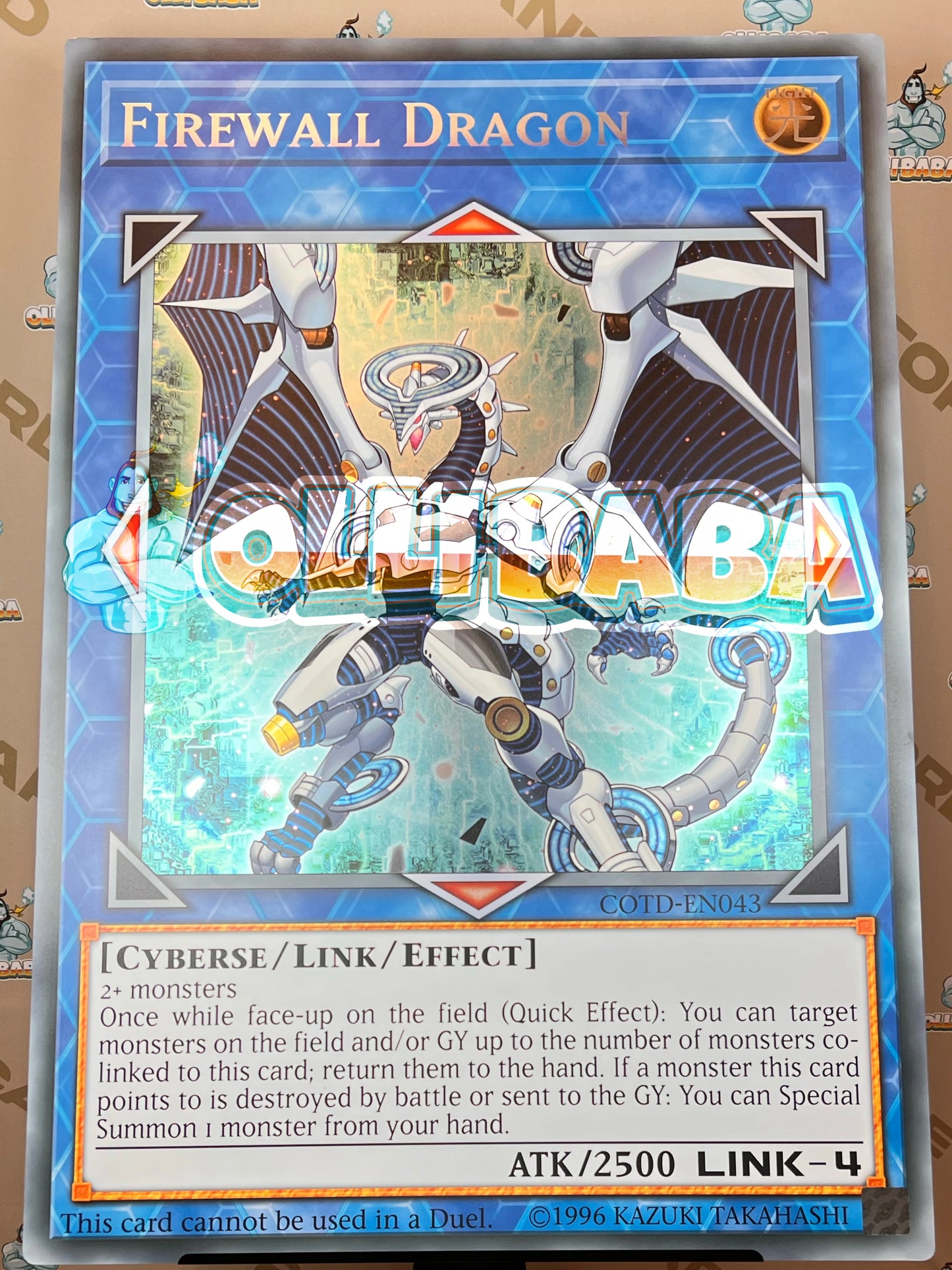 Giant Card Firewall Dragon - COTD - EN043