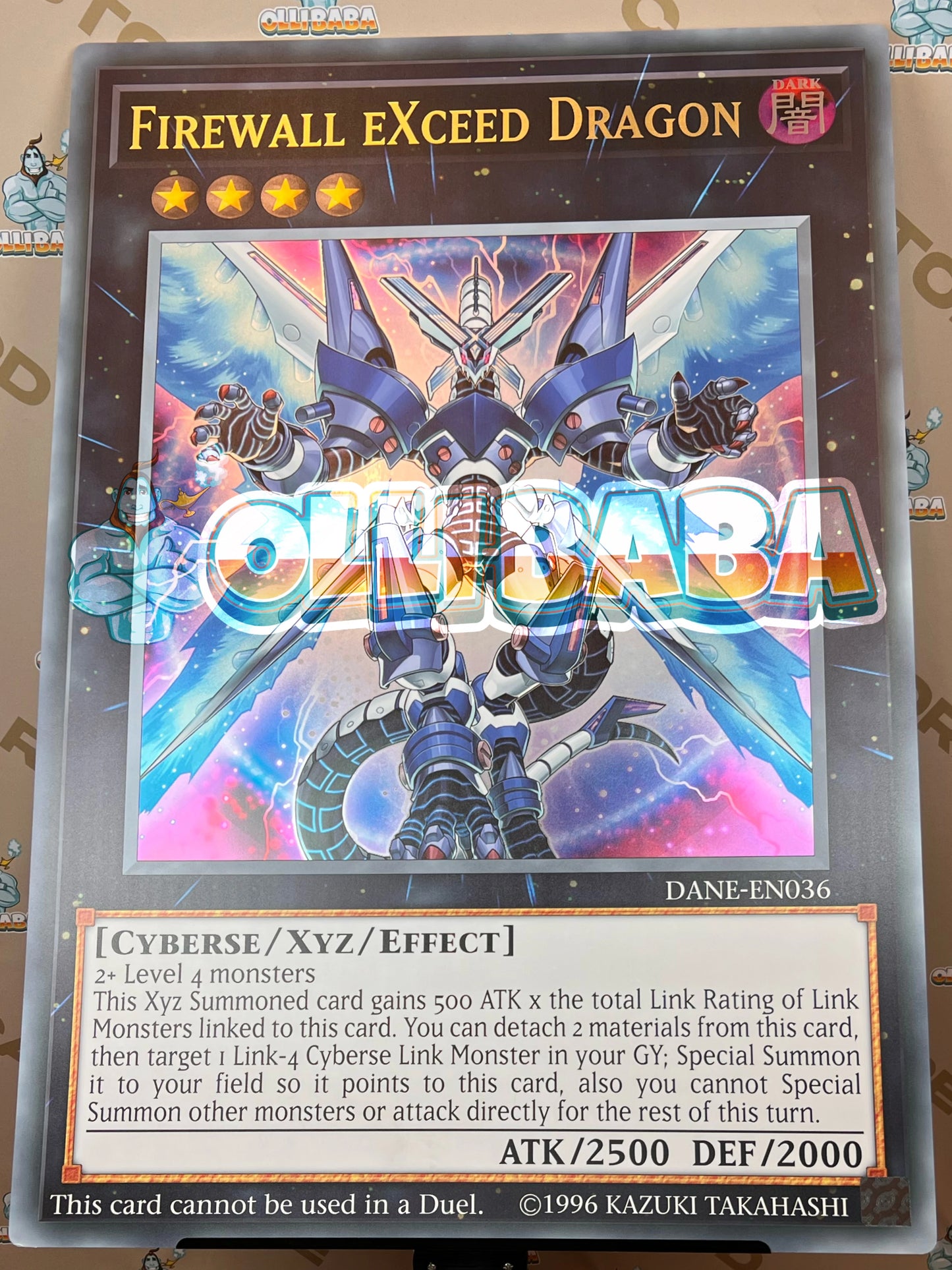 Giant Card Firewall Exceed Dragon - DANE - EN036