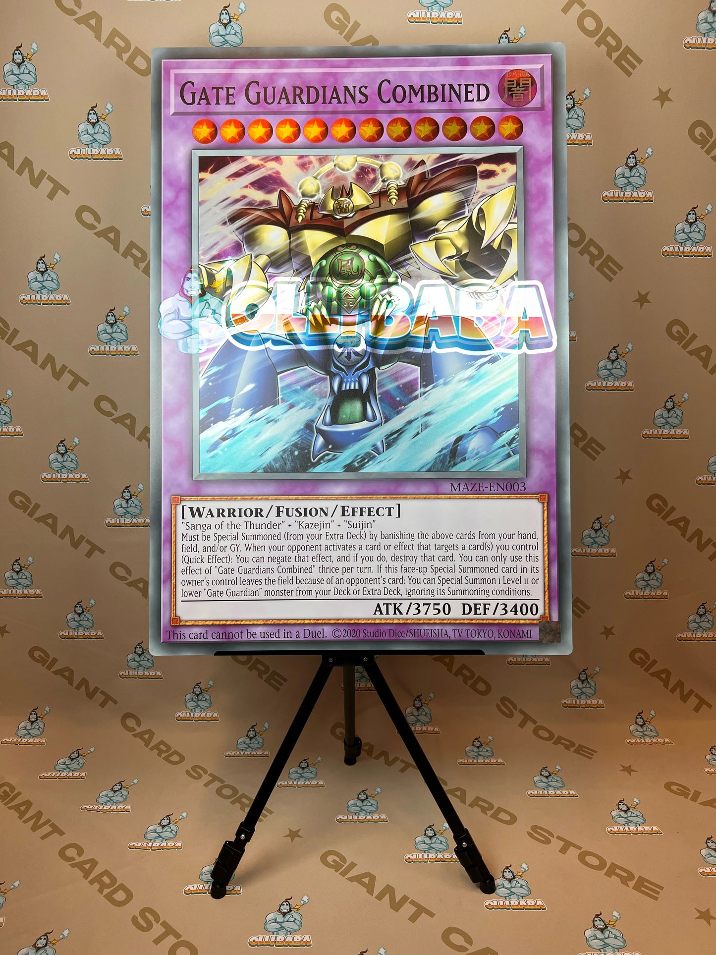 Giant Card Gate Guardians Combined - MAZE - EN003