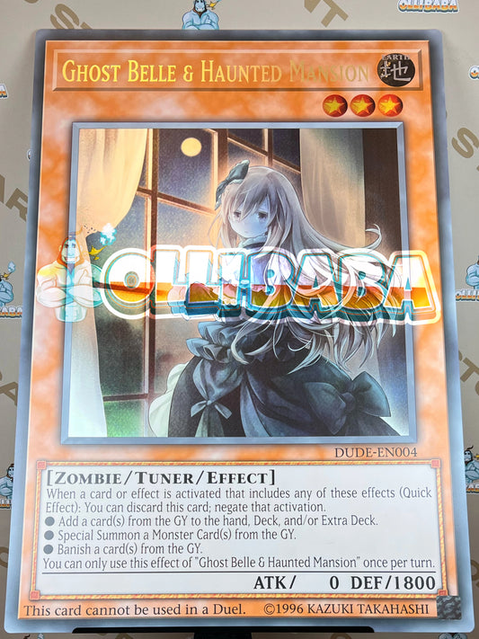 Giant Card Ghost Belle & Haunted Mansion - DUDE - EN004