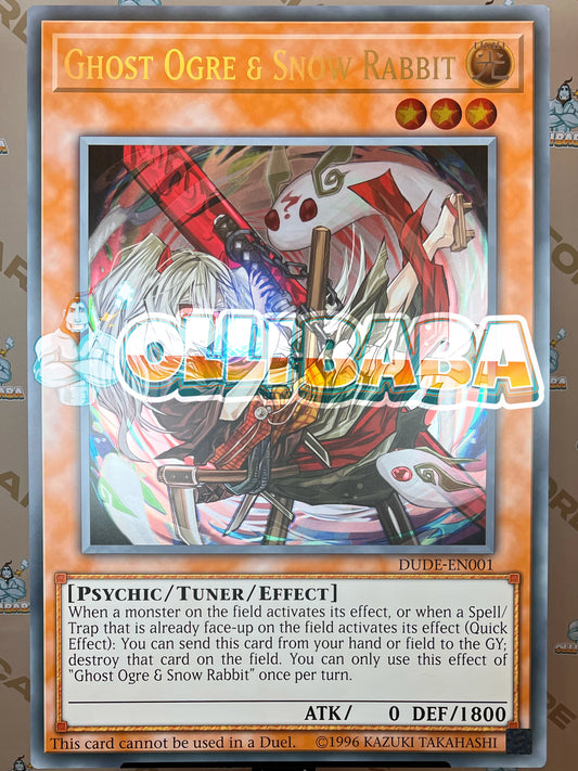 Giant Card Ghost Ogre & Snow Rabbit - DUDE - EN001