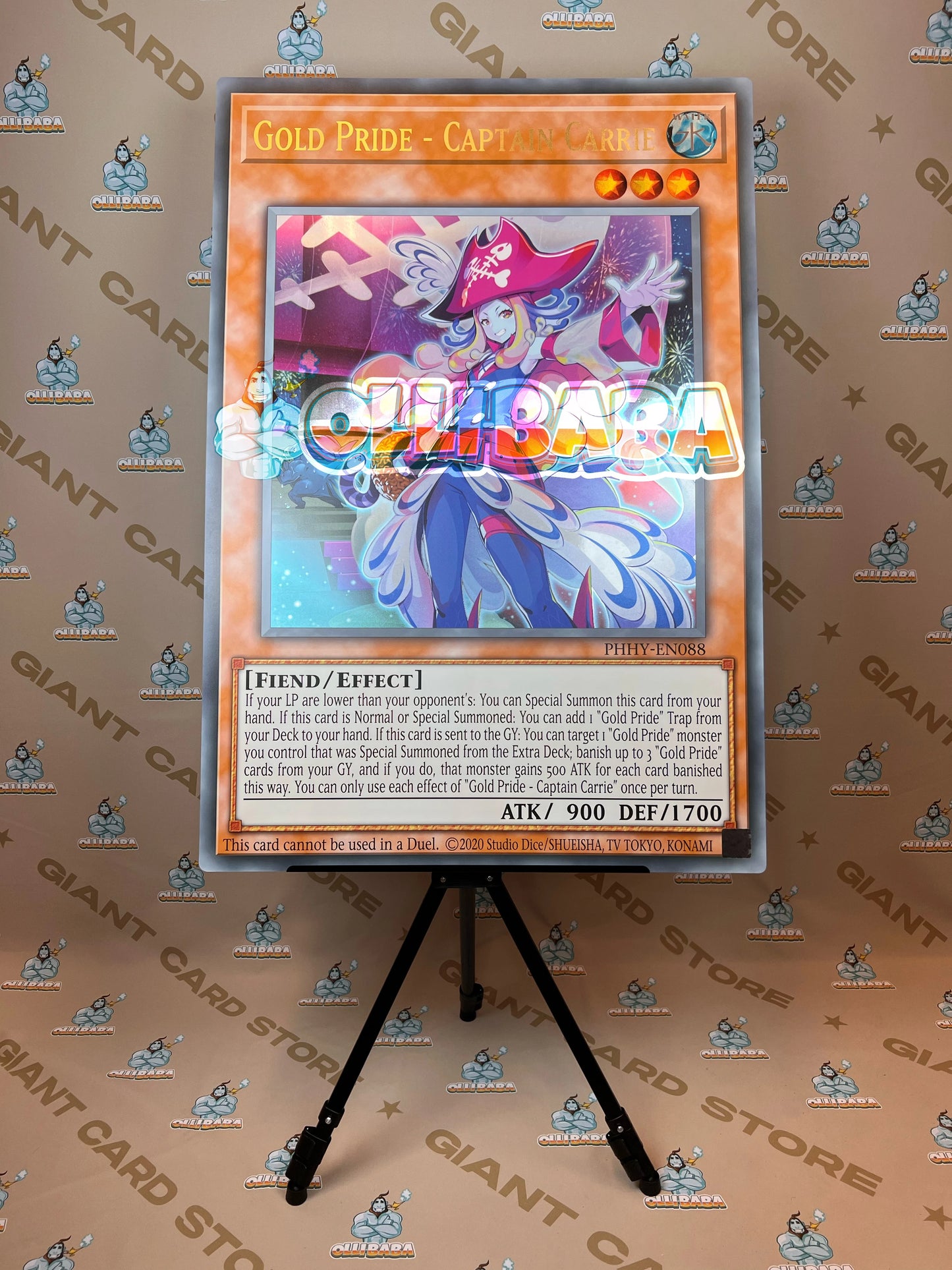 Giant Card Gold Pride - Captain Carrie - PHHY - EN088