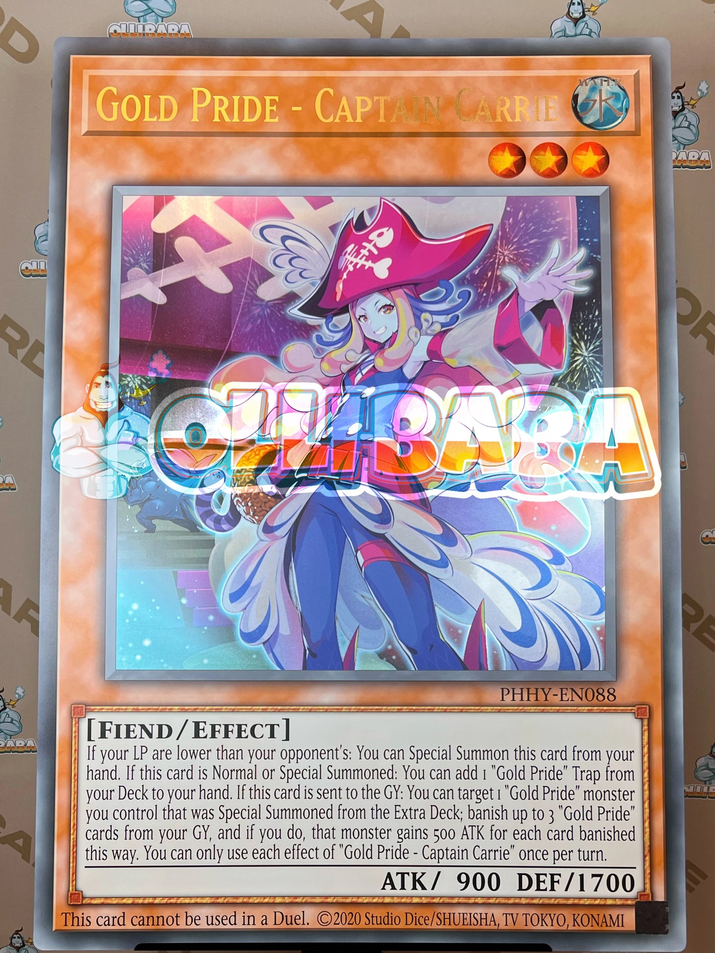 Giant Card Gold Pride - Captain Carrie - PHHY - EN088