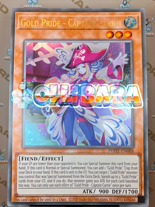 Giant Card Gold Pride - Captain Carrie - PHHY - EN088