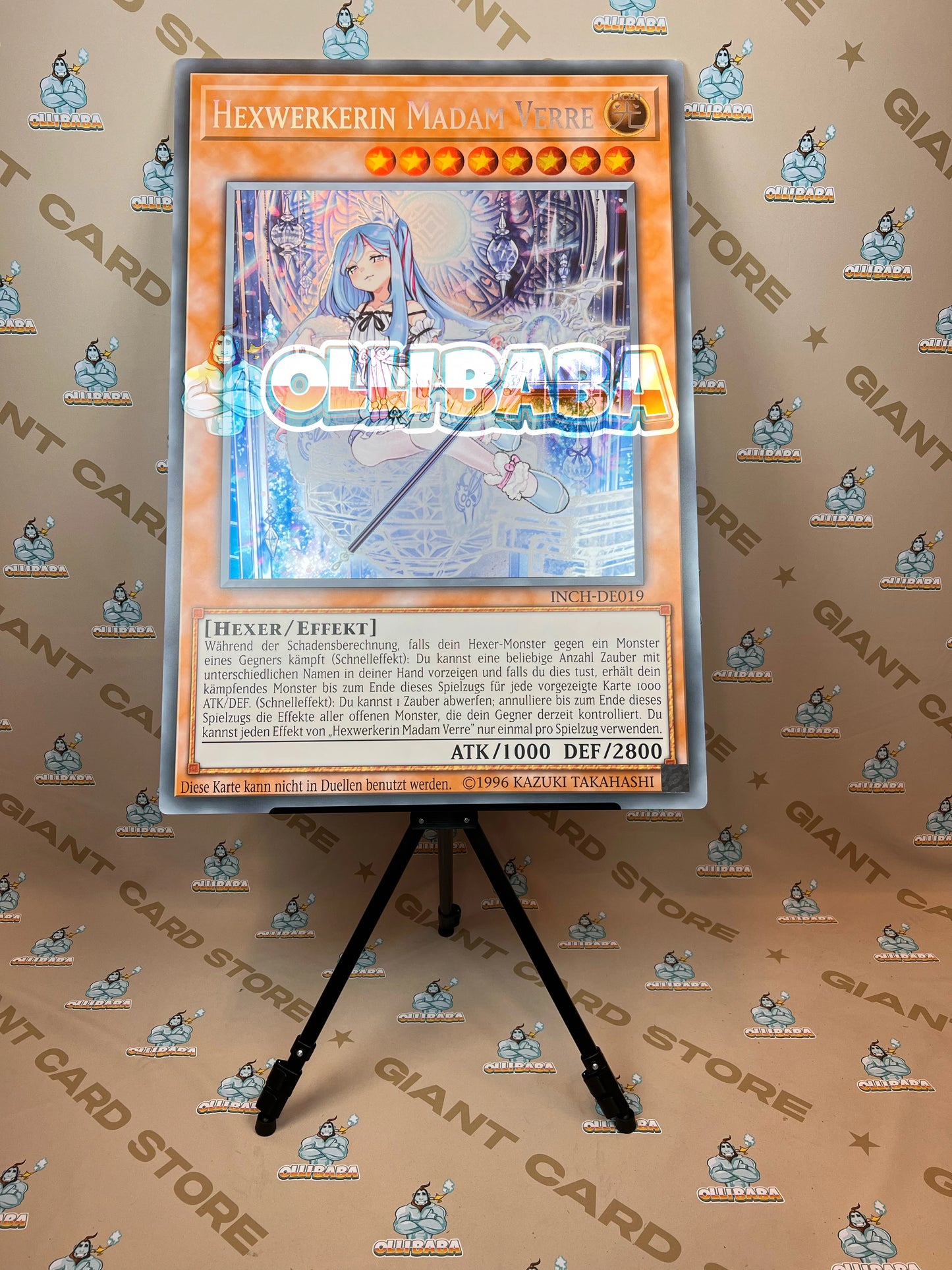 Giant Card Hexwerkerin Madam Verre - INCH - DE019 - deutsch