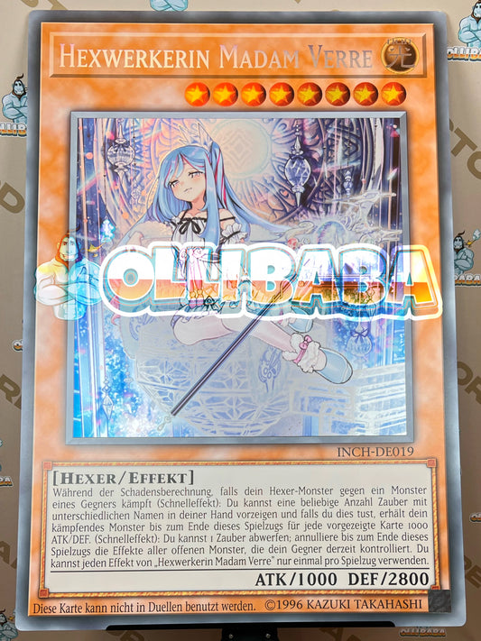 Giant Card Hexwerkerin Madam Verre - INCH - DE019 - deutsch