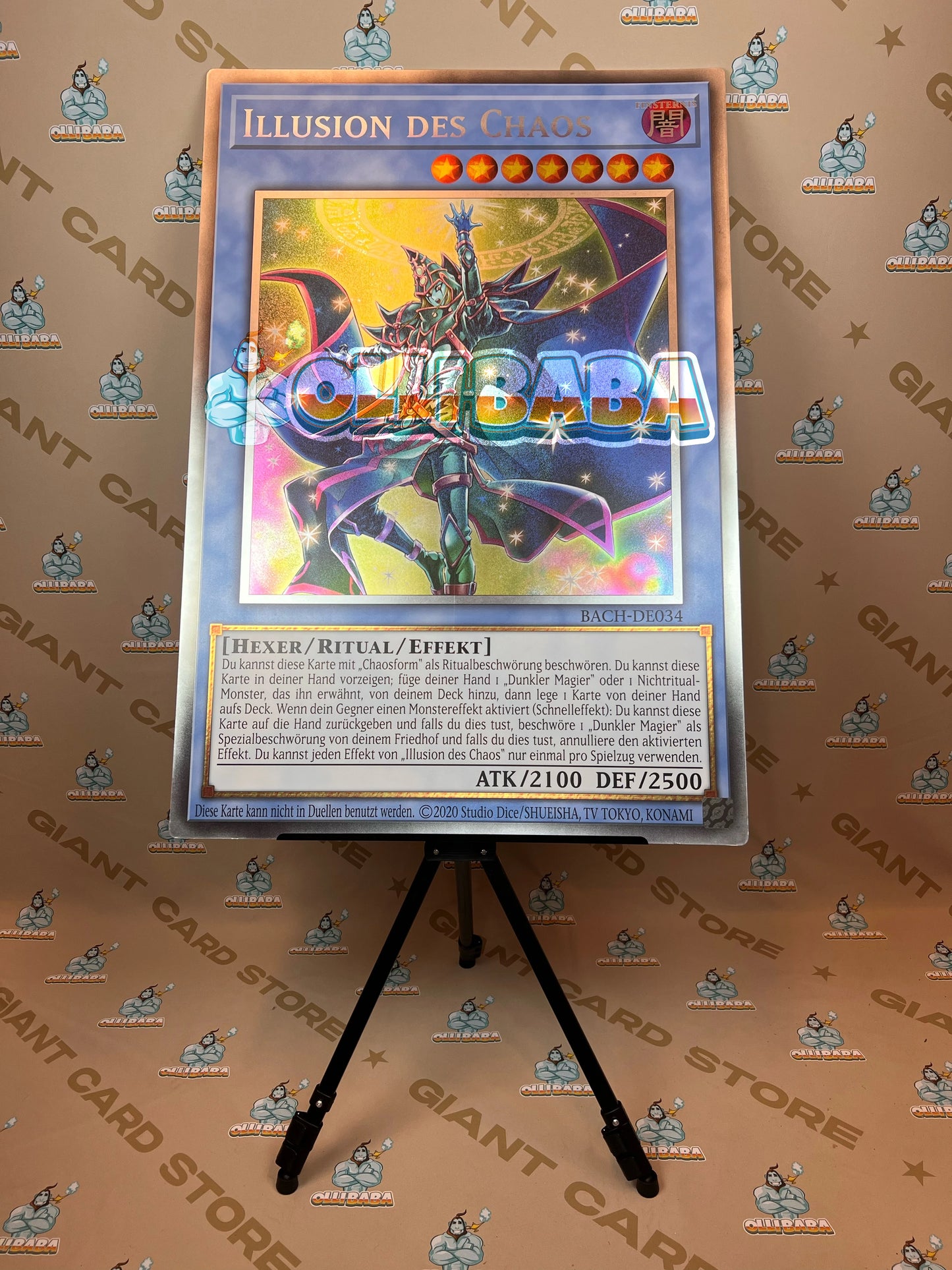 Giant Card Illusion des Chaos - BACH - DE034