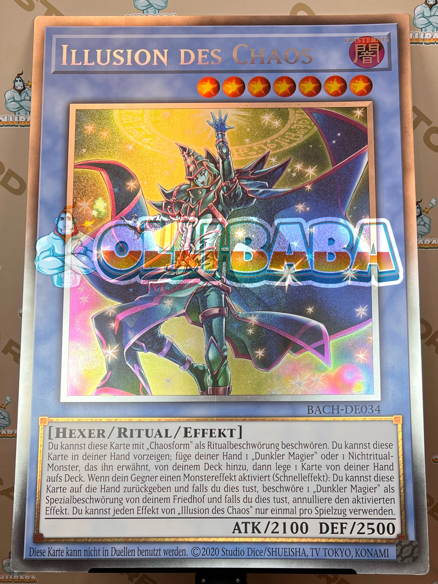 Giant Card Illusion des Chaos - BACH - DE034
