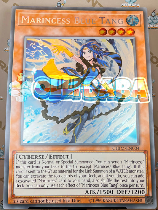 Giant Card Marincess Blue Tang - CHIM-EN004