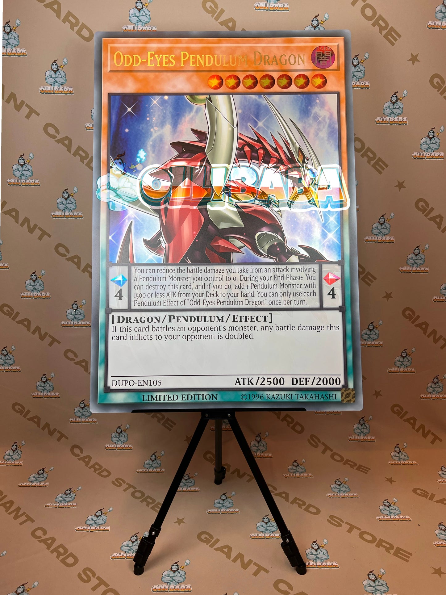 Giant Card Odd-Eyes Pendulum Dragon - DUPO - EN105
