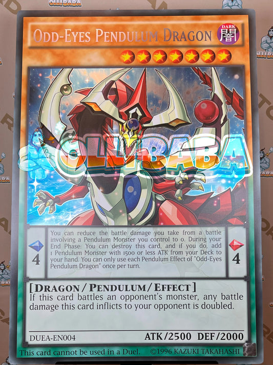 Giant Card Odd-Eyes Pendulum Dragon - DUEA-