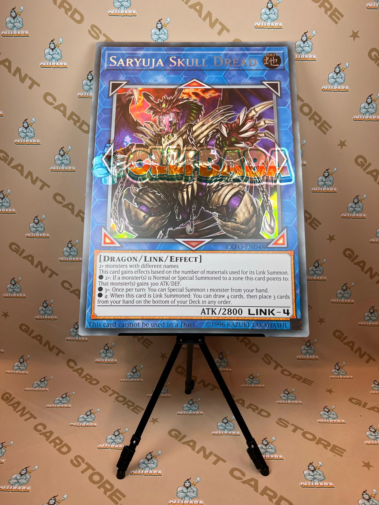 Giant Card Saryuja Skull Dread - EXFO - EN048