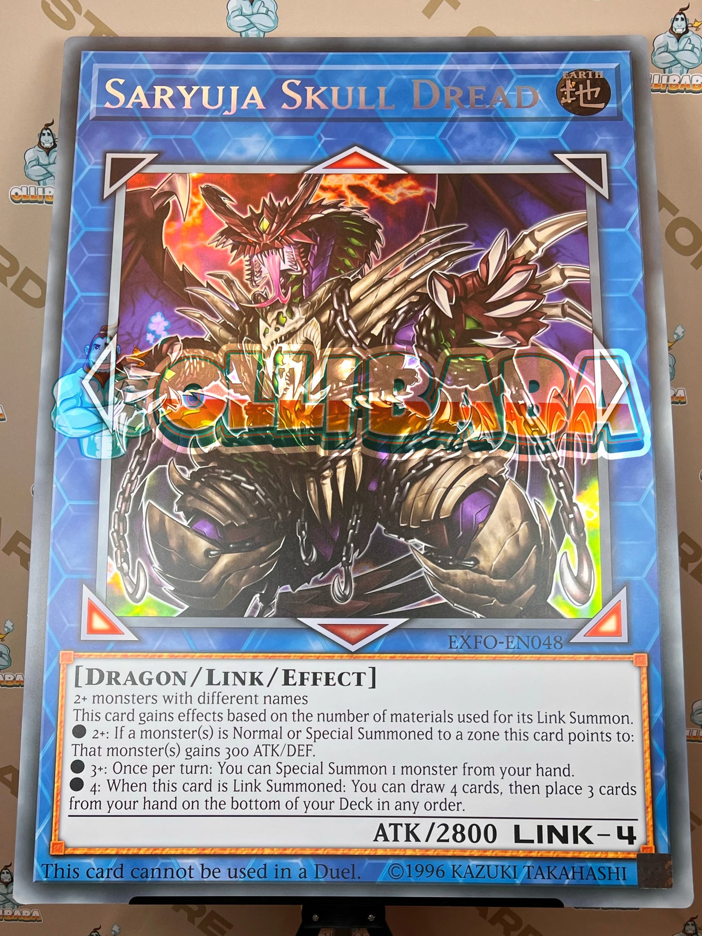 Giant Card Saryuja Skull Dread - EXFO - EN048