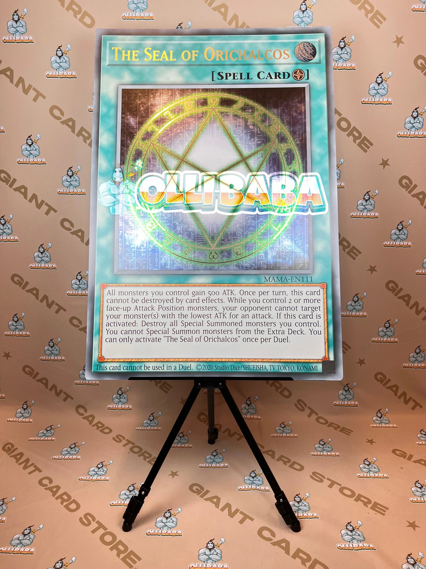 Giant Card The Seal of Orichalcos - MAMA - EN111