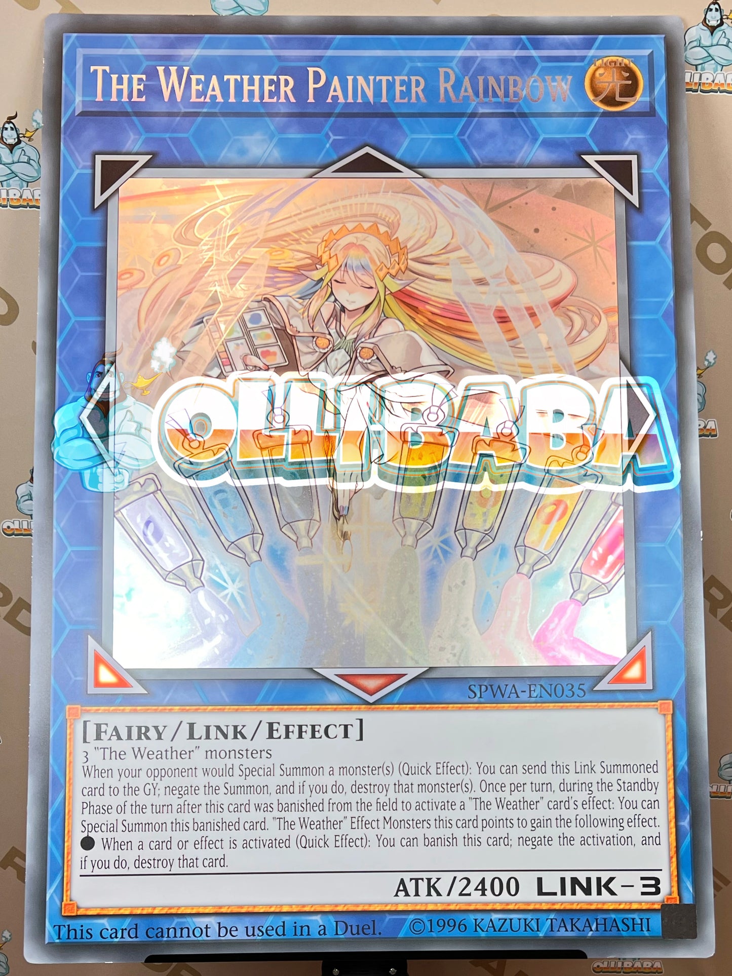 Giant Card The Weather Painter Rainbow - SPWA - EN035