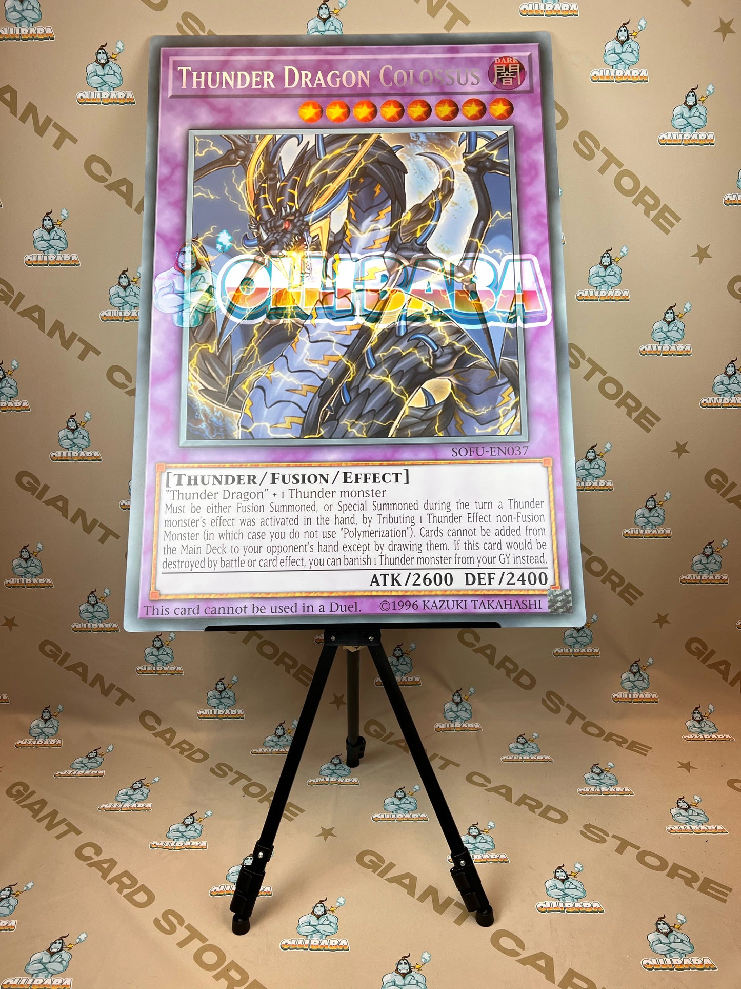 Giant Card Thunder Dragon Colossus - SOFU - EN037