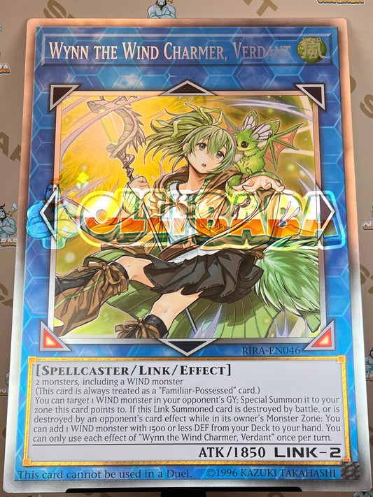 Giant Card Wynn the Wind Charmer, Verdant - RIRA - EN046