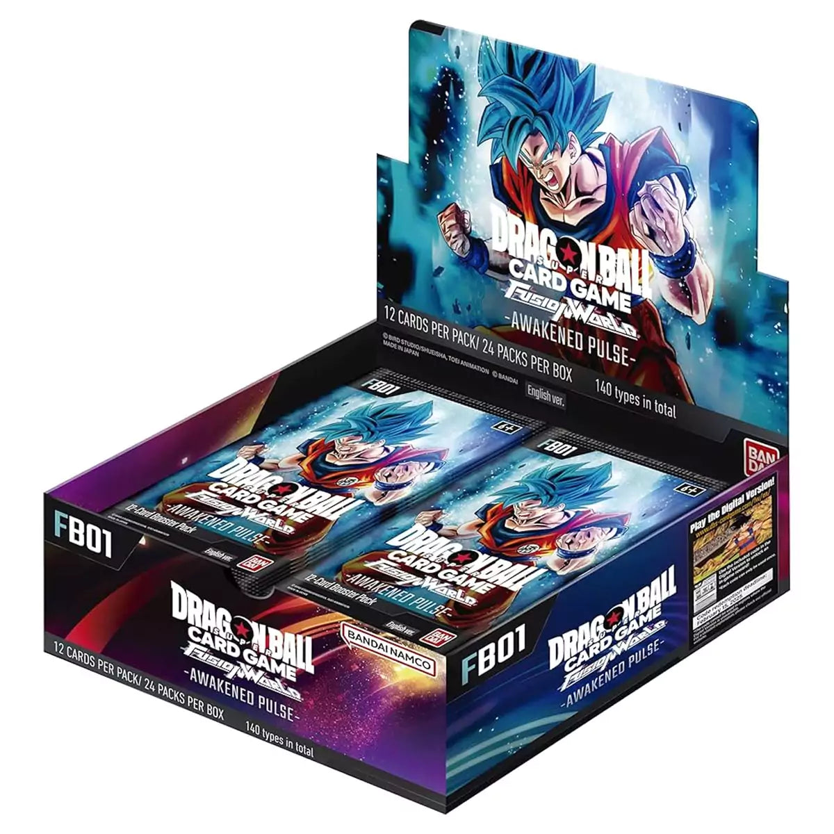 Dragon Ball Super Fusion World – Awakend Pulse FB01 (Booster Display) | Englisch