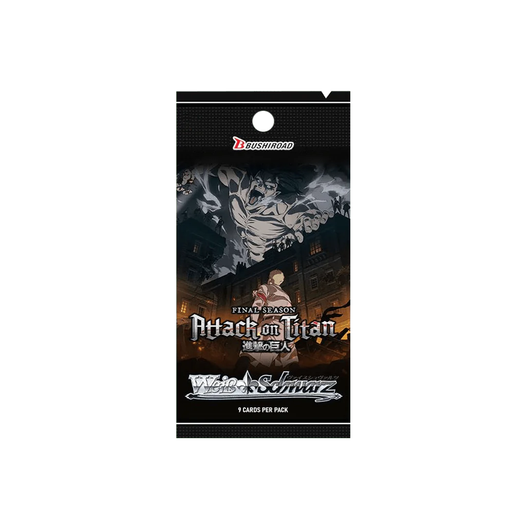 Weiss Schwarz Attack On Titan: Final Season (Vol.3) Booster (englisch)