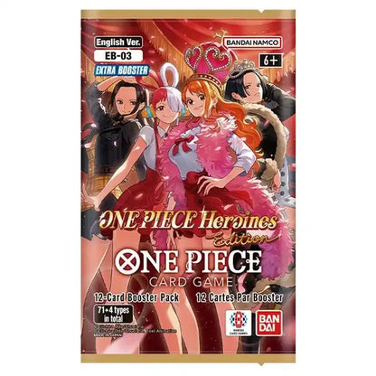 One Piece TCG: &nbsp;EB-03 - One Piece Heroines Edition - Booster Box Display (24 Packs) - English
