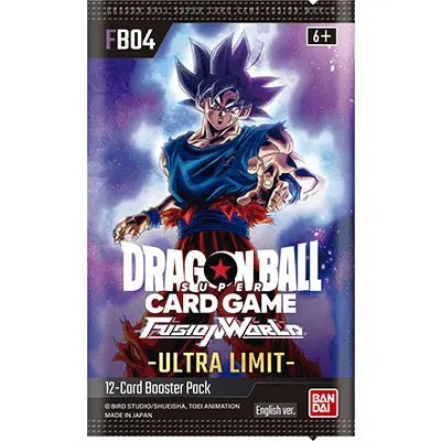Dragon Ball Super Card Game: Fusion World - Booster Pack -Ultra Limit - [FB04] englisch