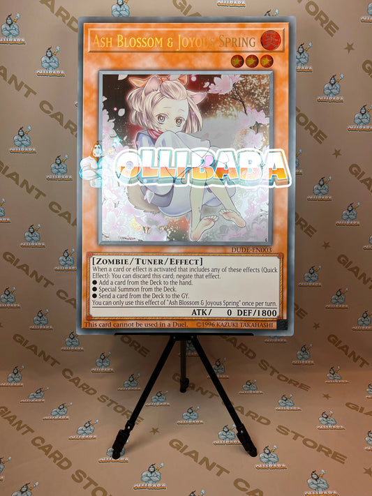 Giant Card Ash Blossom & Joyous Spring - DUDE EN003