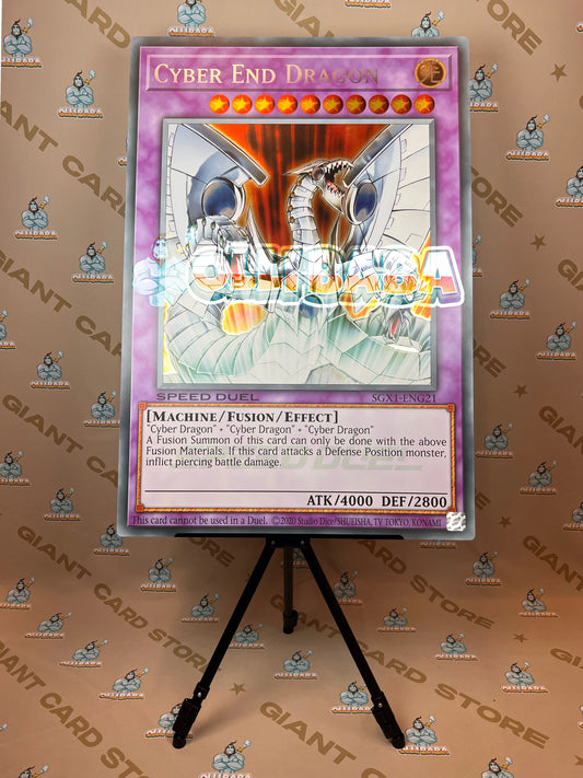 Giant Card Cyber End Dragon - SGX1 - ENG21