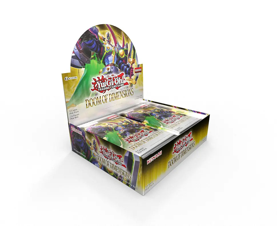 Yu-Gi-Oh! Doom of Dimensions – Display 1. Auflage, Deutsch