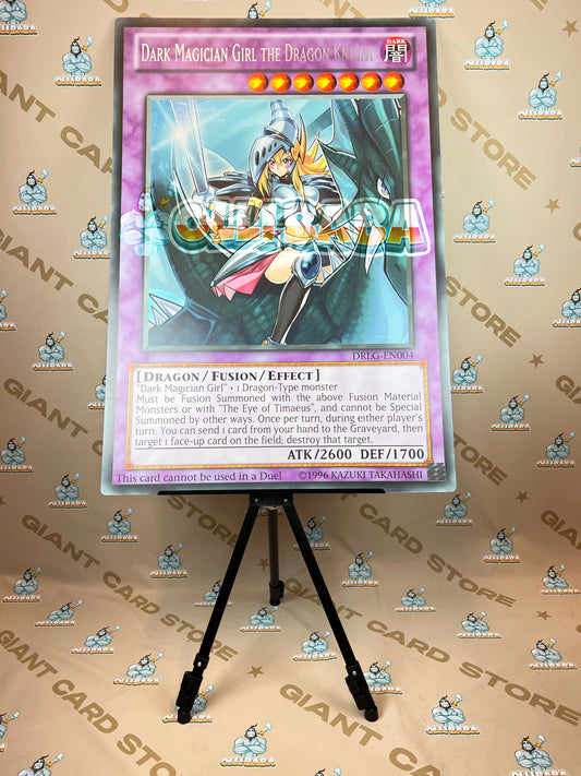 Giant Card Dark Magician Girl The Dragon Knight - DRLG - EN004