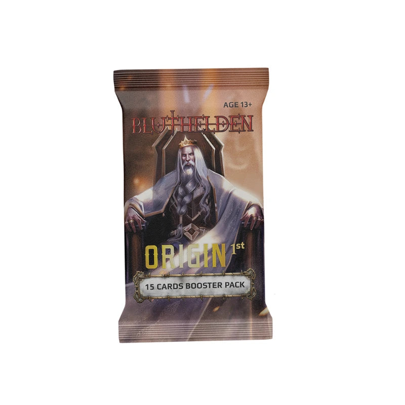 Bluthelden TTCG - Leros World - First Print "Origin" - Booster Display + Promokarte