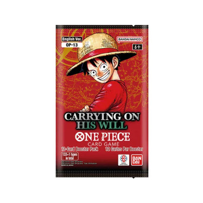 One Piece Card Game - Carrying on his Will - Booster Box Display [OP-13] - Englisch