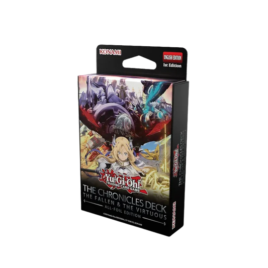 Yu-Gi-Oh! - THE CHRONICLES DECK: The Fallen & The Virtuous (All-Foil Edition) - Deutsch - 1. Auflage