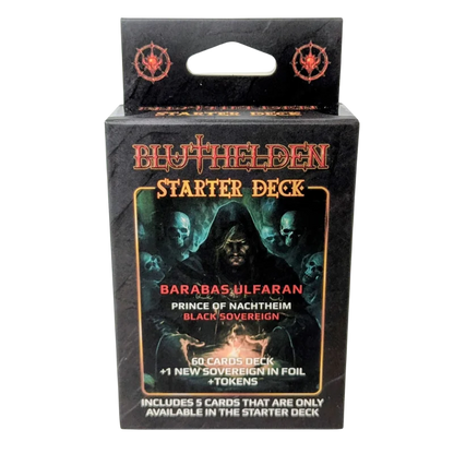Bluthelden™ Starter Deck – 1st Edition "Origin" - Black Sovereign