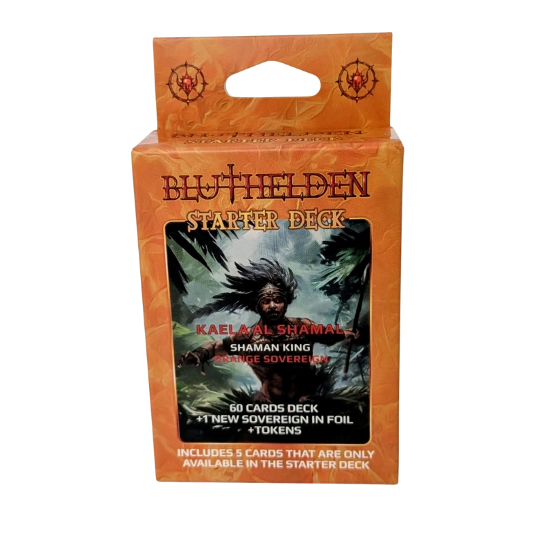 Bluthelden™ Starter Deck – 1st Edition "Origin" - Orange Sovereign