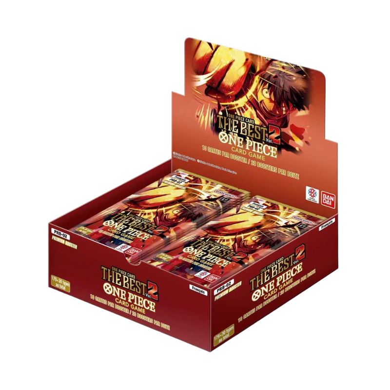 One Piece Card Game - PREMIUM BOOSTER - THE BEST Vol.2 - PRB2 - Display - 20 Booster Packs - Englisch