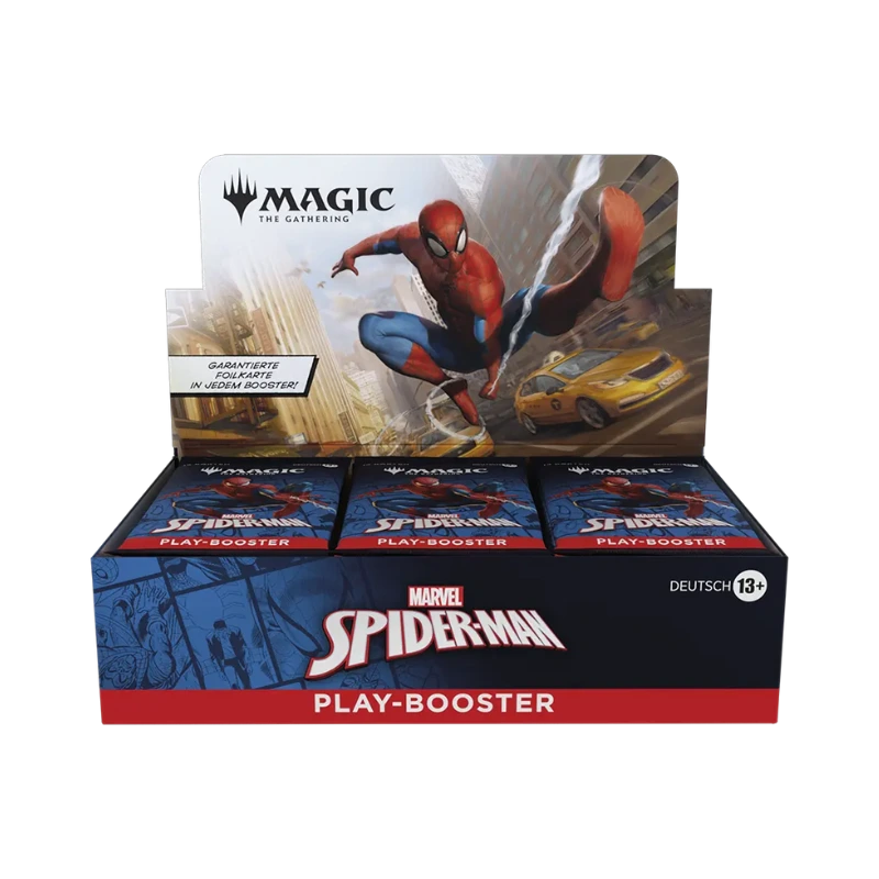 Magic the Gathering - Marvel's Spider-Man – Play-Booster-Display (30 Play-Booster) – Deutsch