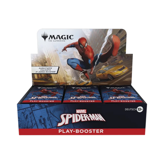 Magic the Gathering - Marvel's Spider-Man – Play-Booster-Display (30 Play-Booster) – Deutsch